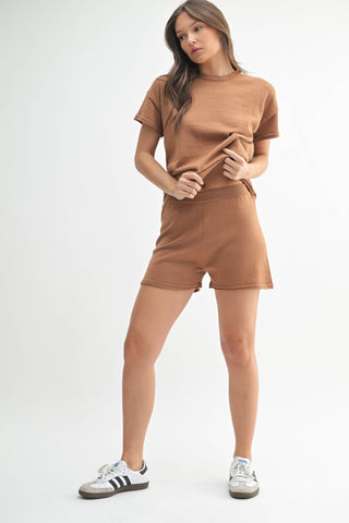 Easy Breezy Sweater Shorts Set |SFB