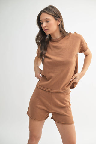 Easy Breezy Sweater Shorts Set |SFB