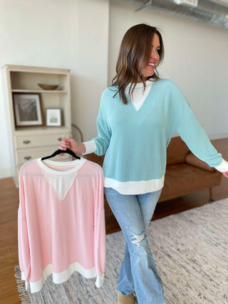 PREORDER: Taking It In Stride Corded Top in Two Colors