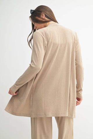 Soft Ribbed Longline Cardigan |SFB