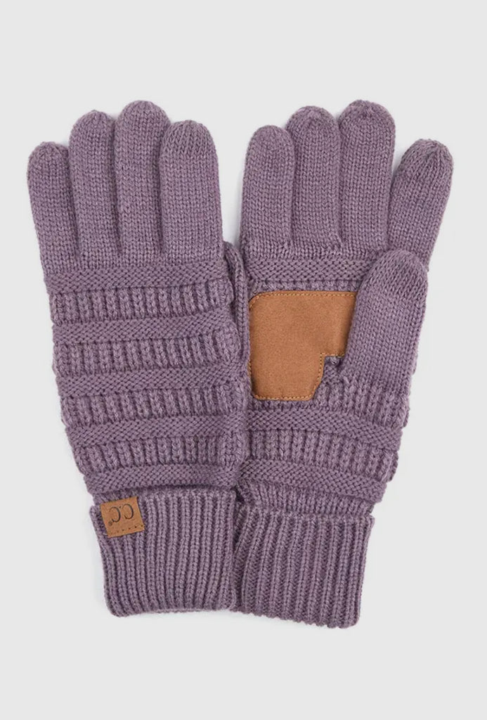 C.C Knitted Touch Screen Compatible Gloves |SFB