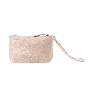 Myra Bag Heritage Scroll Clutch