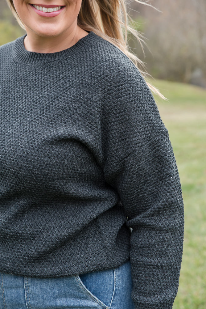 Long Weekend Sweater in Charcoal |SFB