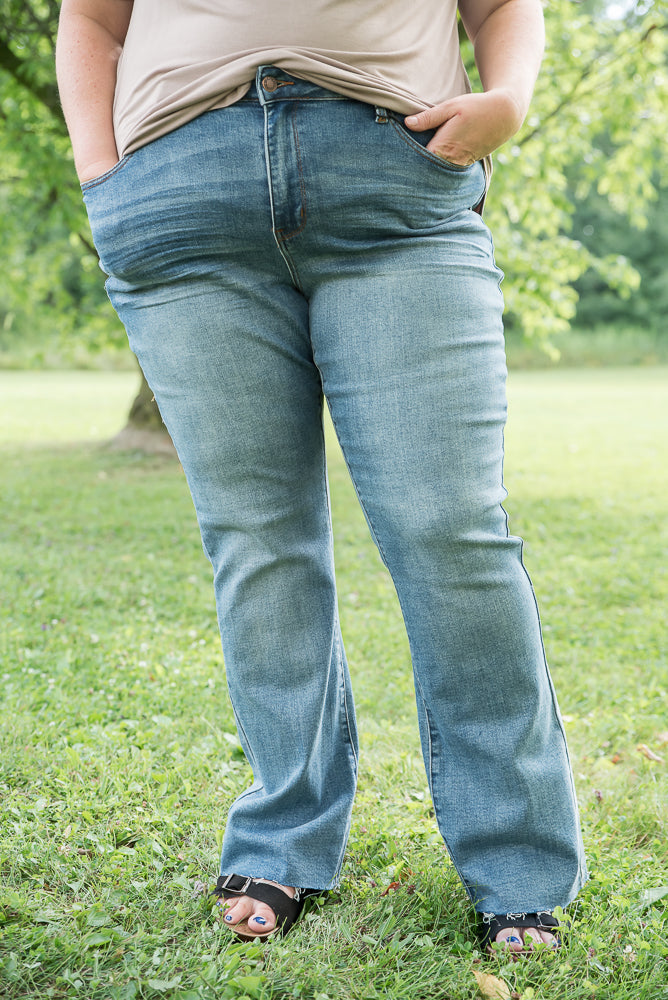 In the Fast Lane Bootcut Judy Blue Jeans |SFB