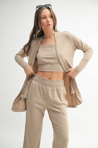 Soft Ribbed Longline Cardigan |SFB