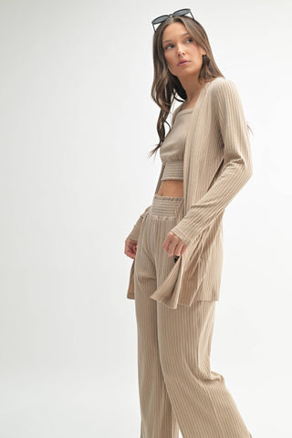 Soft Ribbed Longline Cardigan |SFB