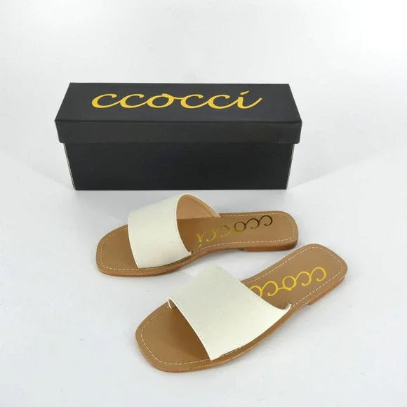 Ccocci Cream Sandal |SFB